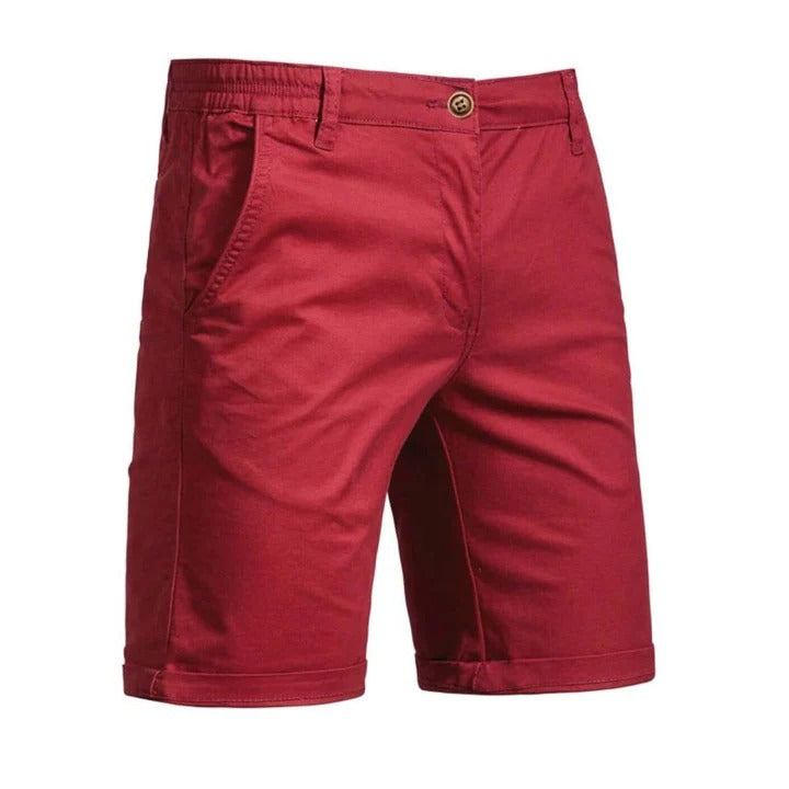 Men's lightweight breathable casual shorts with adjustable waistband, relaxed fit for all-day comfort