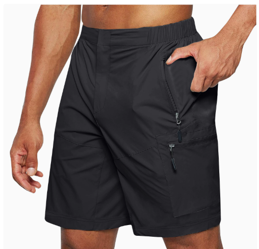 Cobe men's lightweight quick-dry shorts breathable polyester casual active outdoor wear