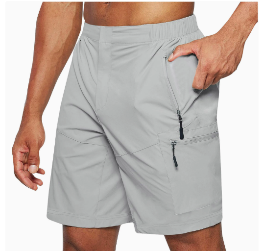 Cobe men's lightweight quick-dry shorts breathable polyester casual outdoor active fit