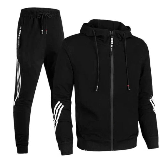 Light gray breathable tracksuit straight-leg bottoms relaxed-fit top elastic waistband hot weather daily wear