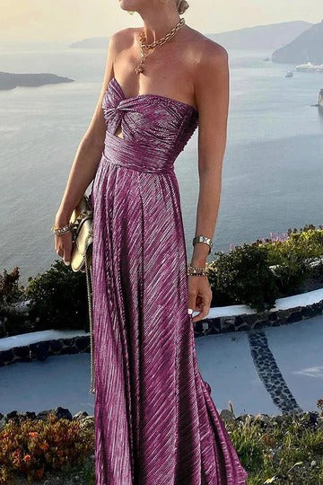 Women's off-shoulder sparkle dress shimmering glam fabric flattering silhouette for formal evenings
