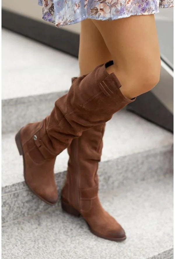 Women's ankle boots low heel side zipper timeless silhouette versatile work weekend wear