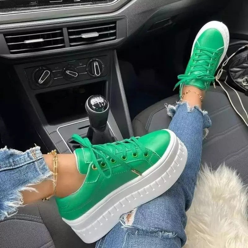 Urbann-Vibe eco leather sports training shoes modern silhouette all-day comfort for active athletes