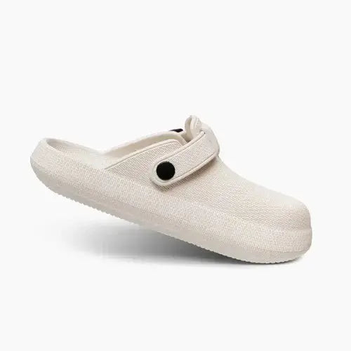 Unisex orthopedic slip-on clog with anatomical arch support for all-day comfort and fatigue relief
