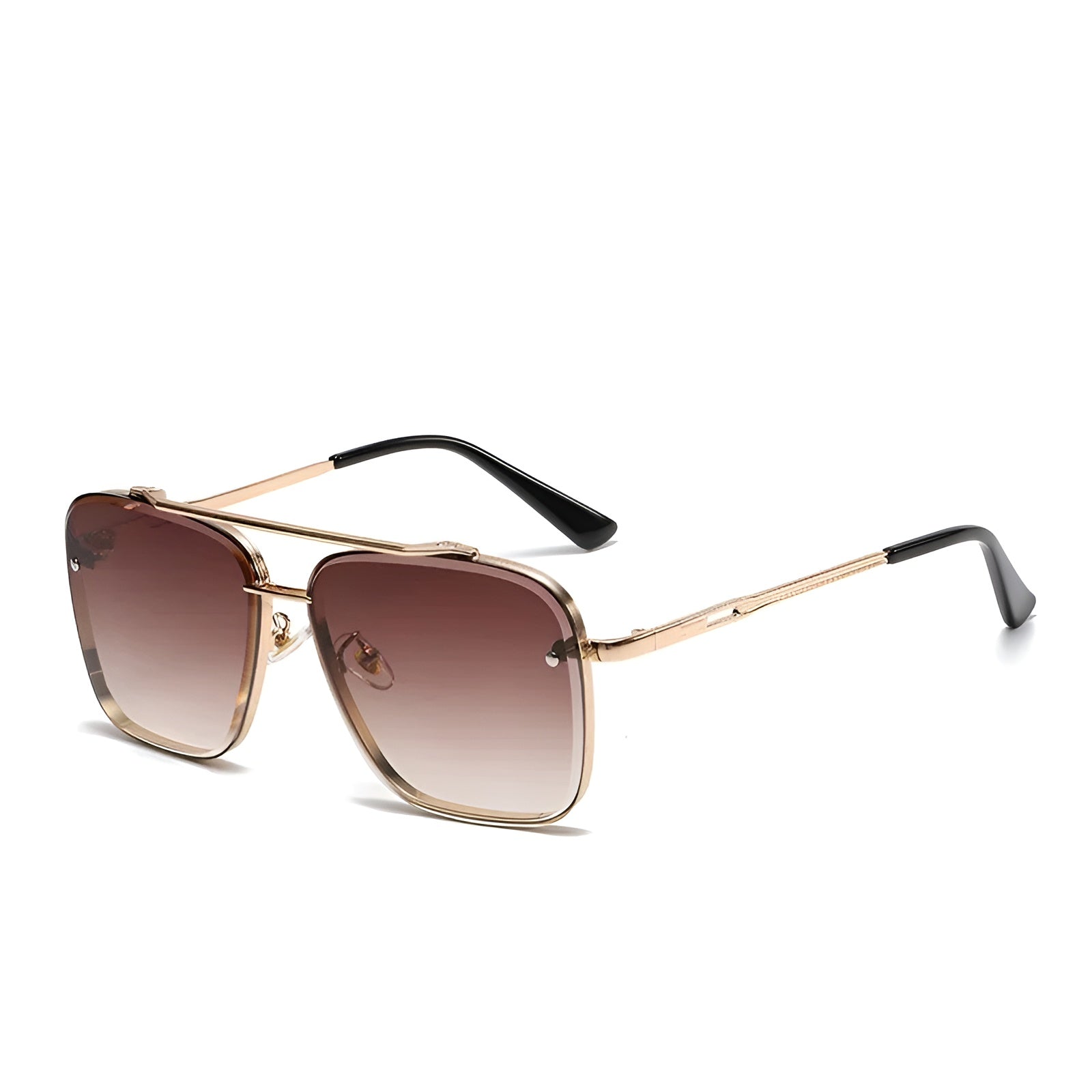 Villa Frame sunglasses lightweight alloy wide 60mm lens minimalist bold geometric everyday style