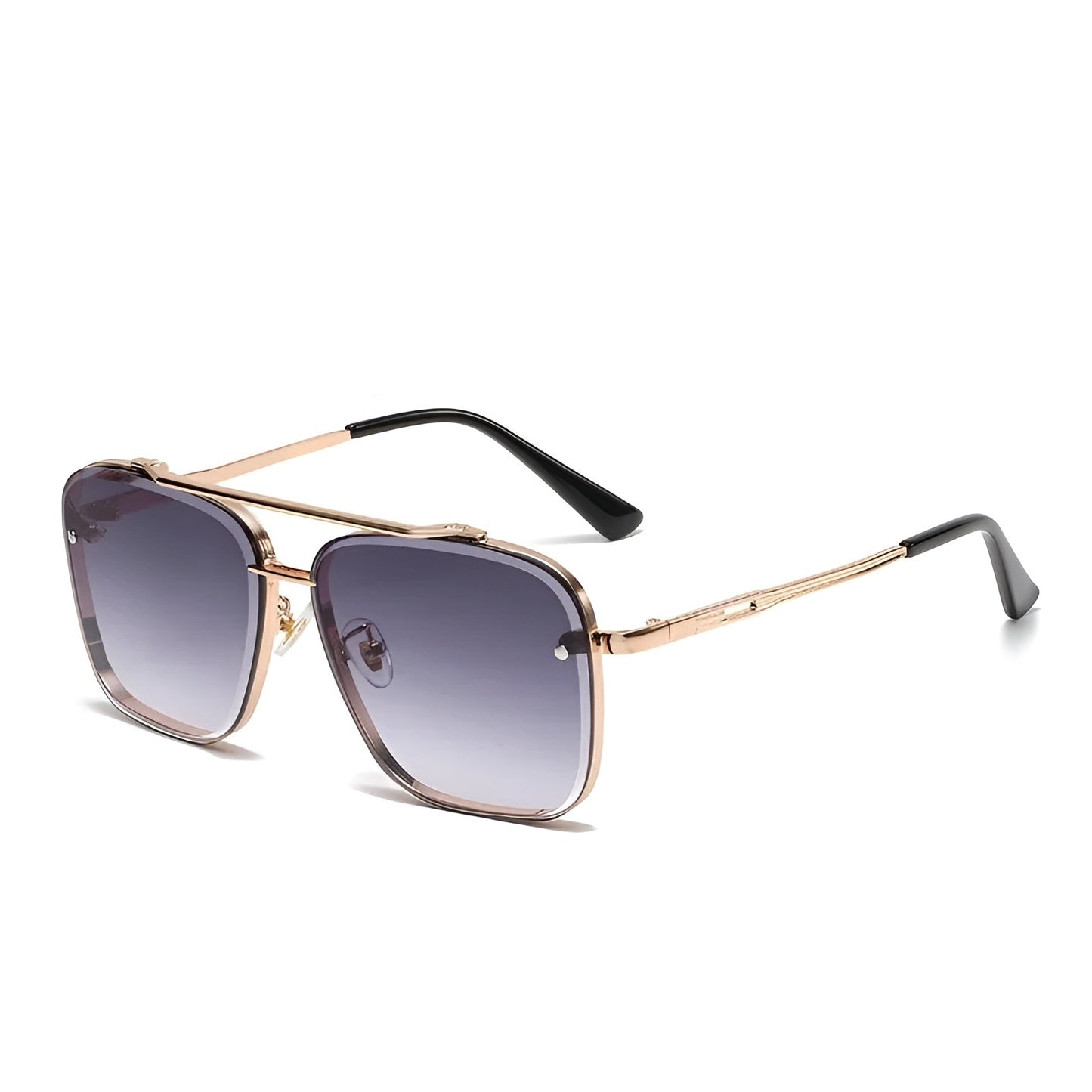 Villa Frame sunglasses lightweight alloy wide 60mm lenses bold geometric minimalist everyday style