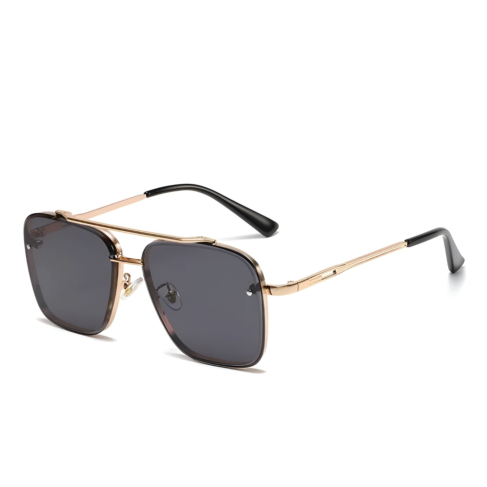 Villa Frame sunglasses lightweight alloy wide 60mm lenses bold geometric minimalist everyday style