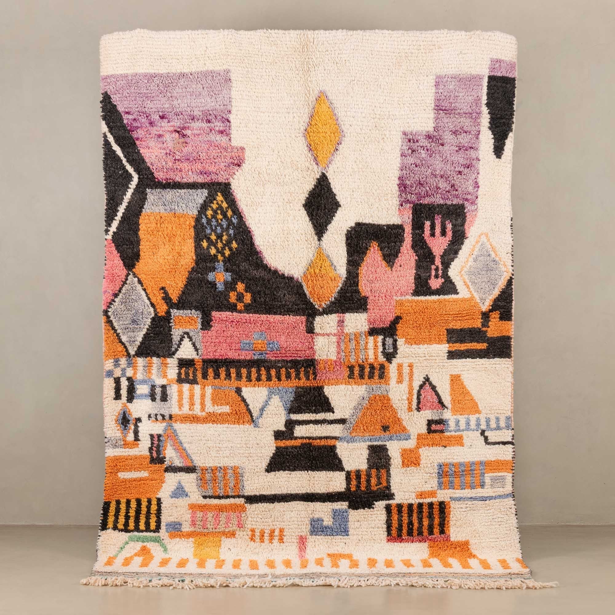 Inase - vintage boujad rug - Urbann-Vibe