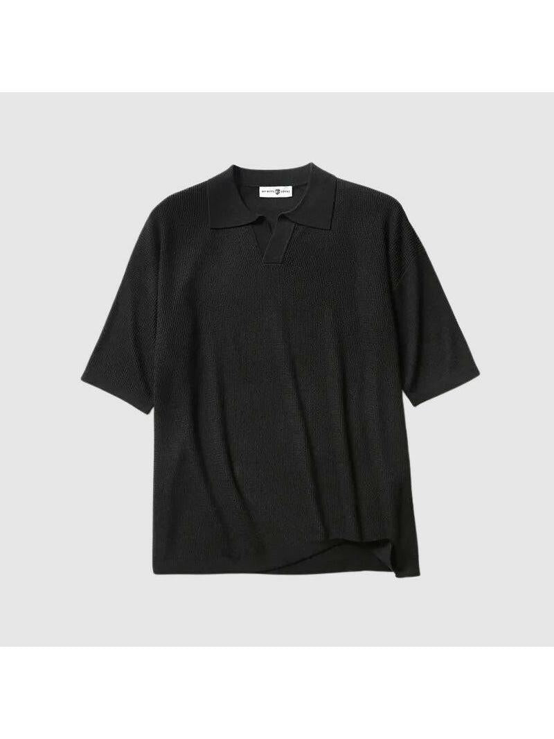 Jack Washington oversized polo shirt men breathable casual premium poly relaxed contemporary fit