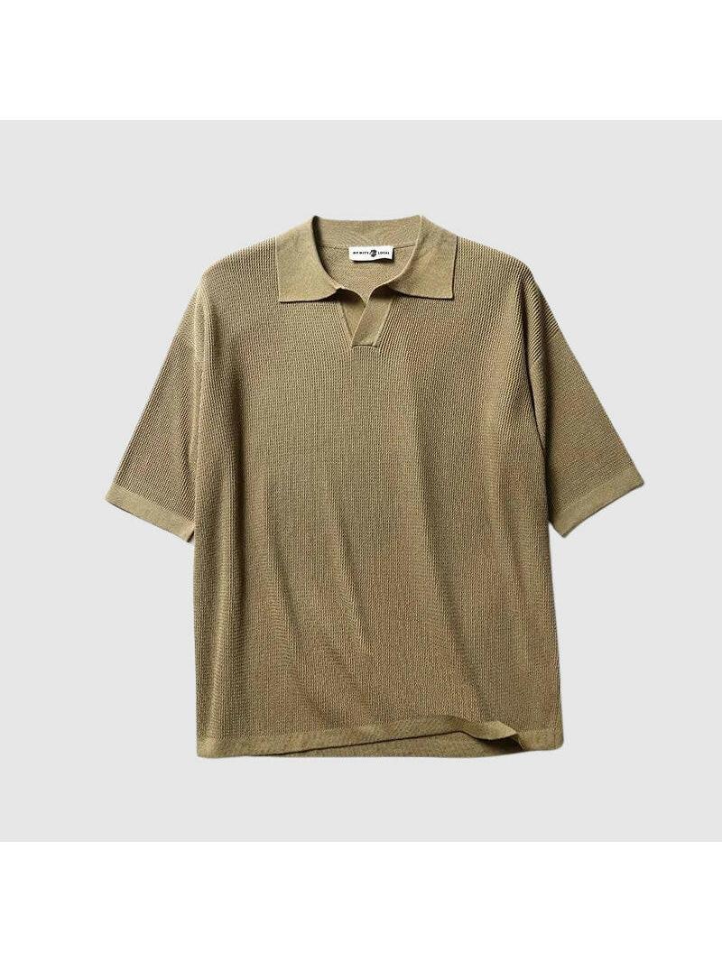 Jack Washington oversized polo shirt men breathable casual premium poly relaxed contemporary fit