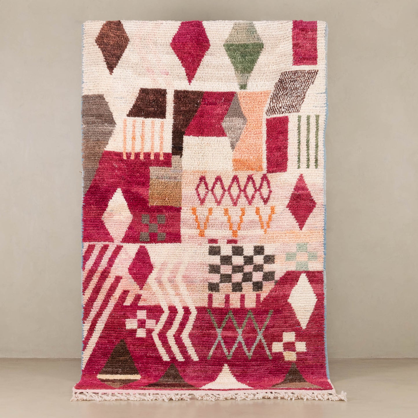 Joudia - vintage boujad rug - Urbann-Vibe