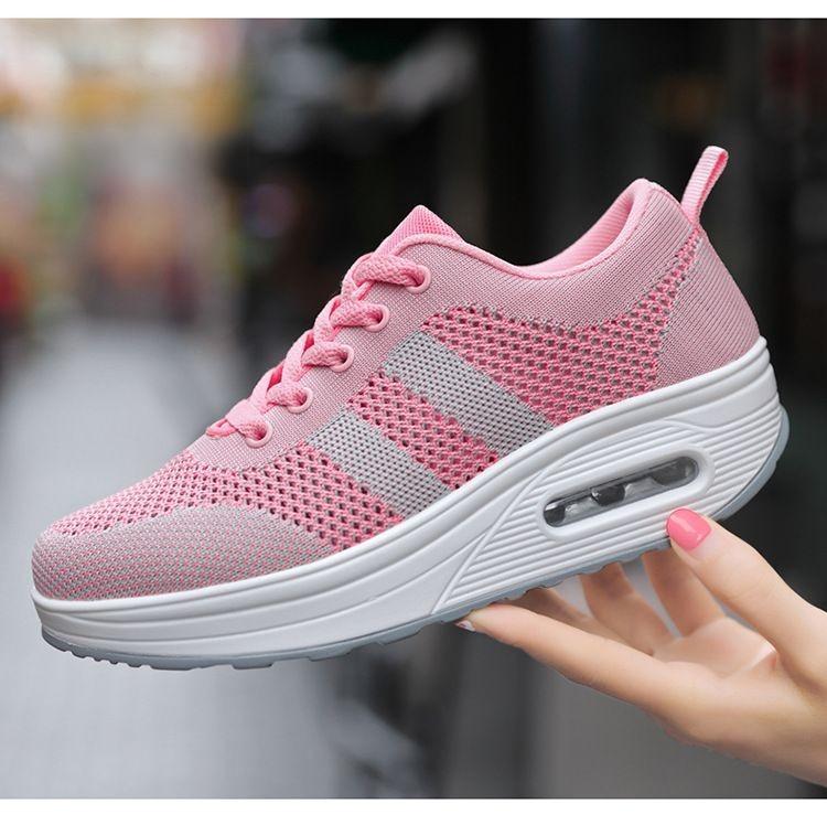 Women's white orthopedic sneakers with breathable mesh upper and superior arch support design