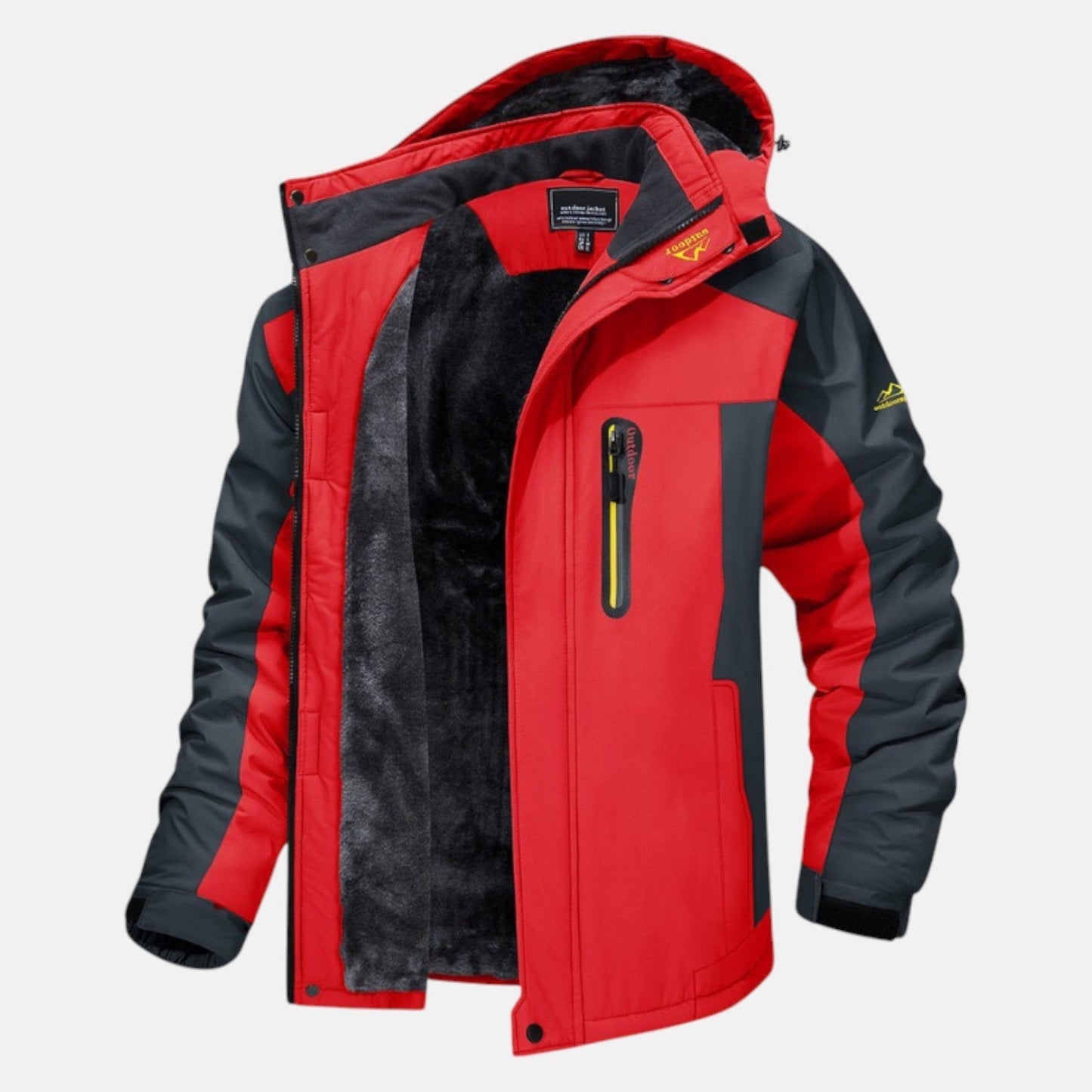 Kilian men's waterproof winter jacket navy windproof outdoor adventure warm lined modern fit