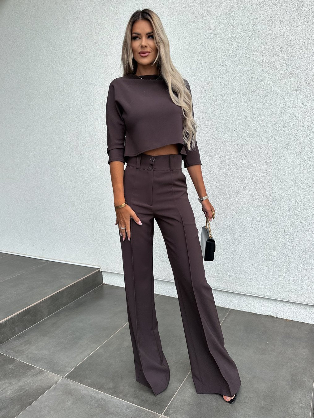 Margot chic jumpsuit set elegant silhouette versatile day-to-night polished contemporary style