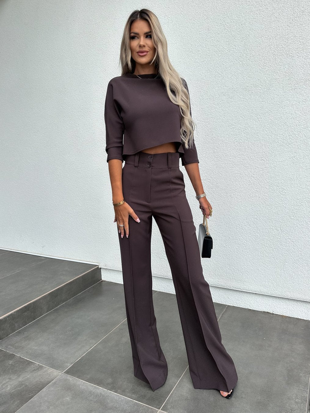 Margot chic jumpsuit set elegant silhouette versatile day-to-night polished contemporary style
