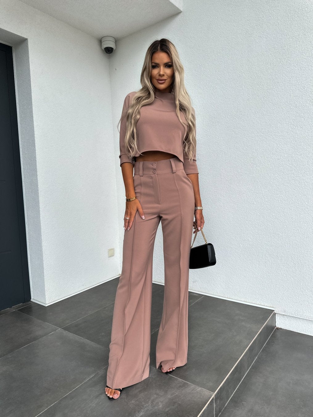 Margot chic jumpsuit set elegant versatile silhouette day-to-night polished contemporary women's wear