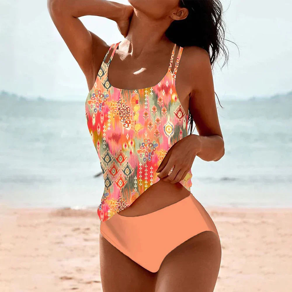 Josie women's chic one-piece swimsuit flattering silhouette high-quality beachwear for beach lovers