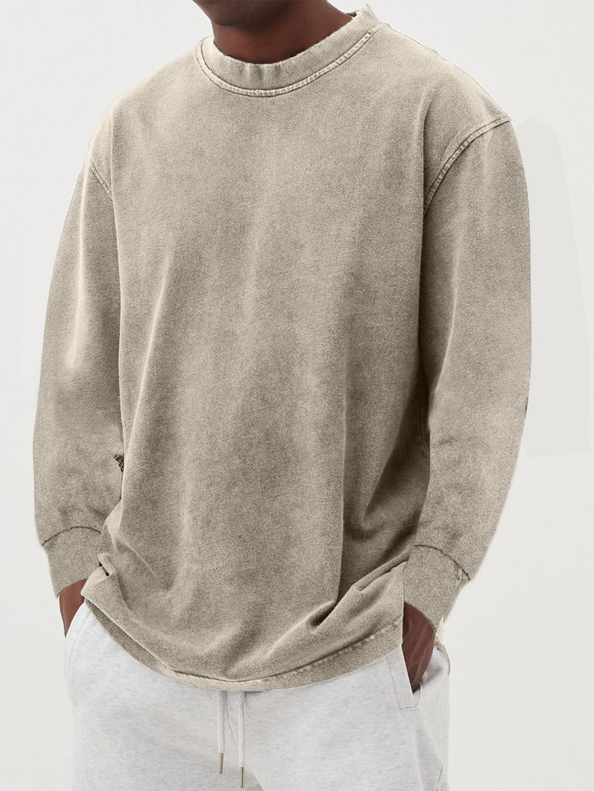 Alejandro men's long sleeve shirt in versatile cut with premium contemporary style for desk-to-dinner wear