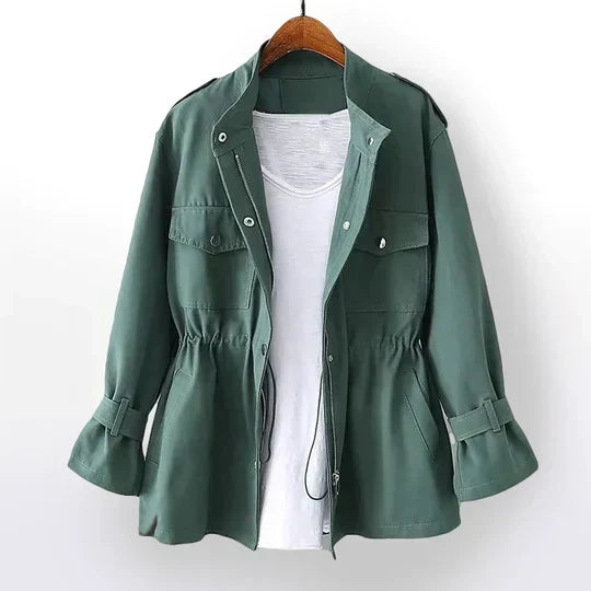Imeldan women's elegant trench coat chic silhouette versatile outerwear for sophisticated everyday style