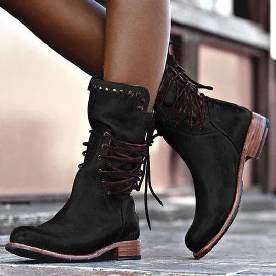 Caspiana elegant women's boots sleek silhouette premium materials versatile classic style all-day comfort