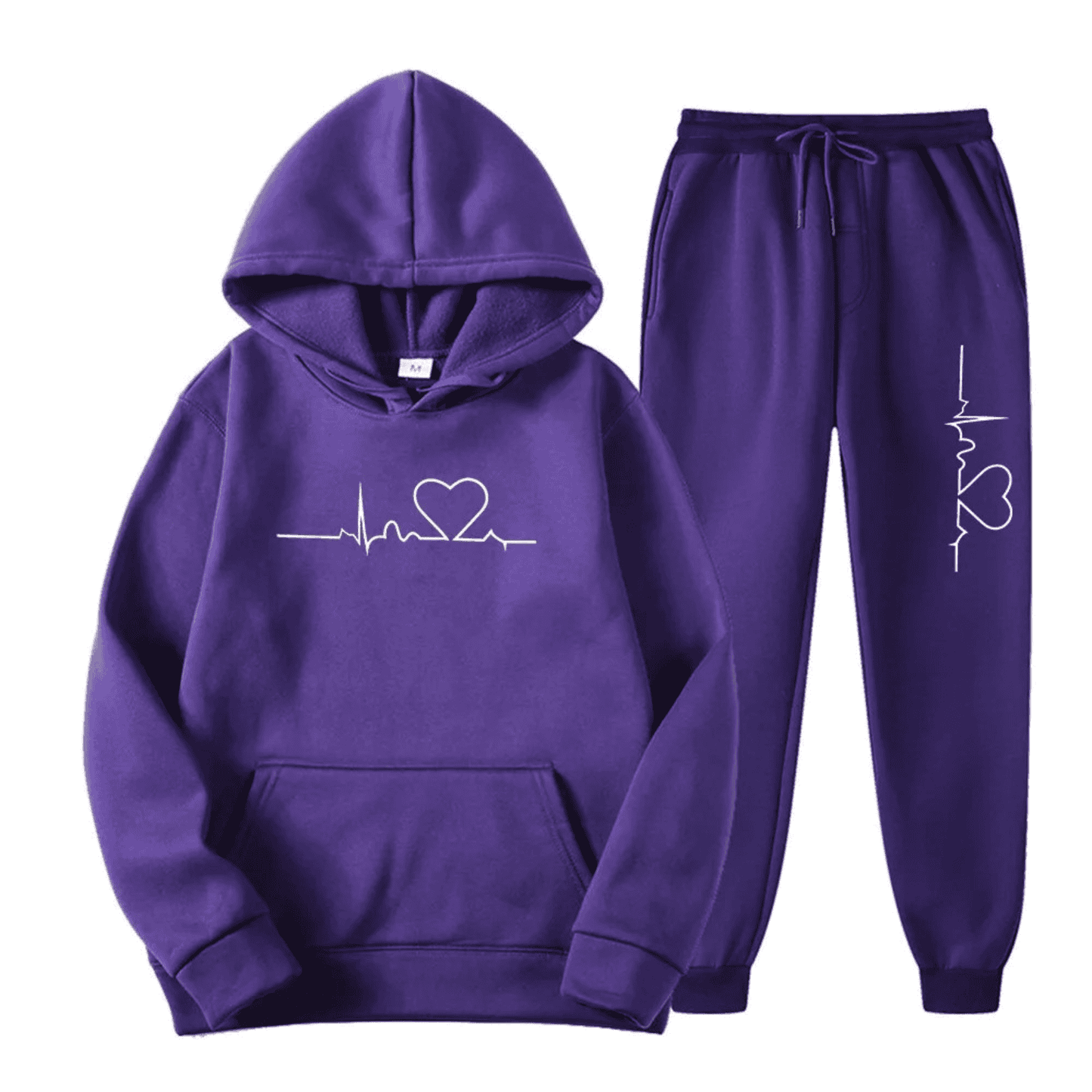 Hazel women's relaxed two-piece lounge set hoodie and jogger coordinated outfit everyday chic