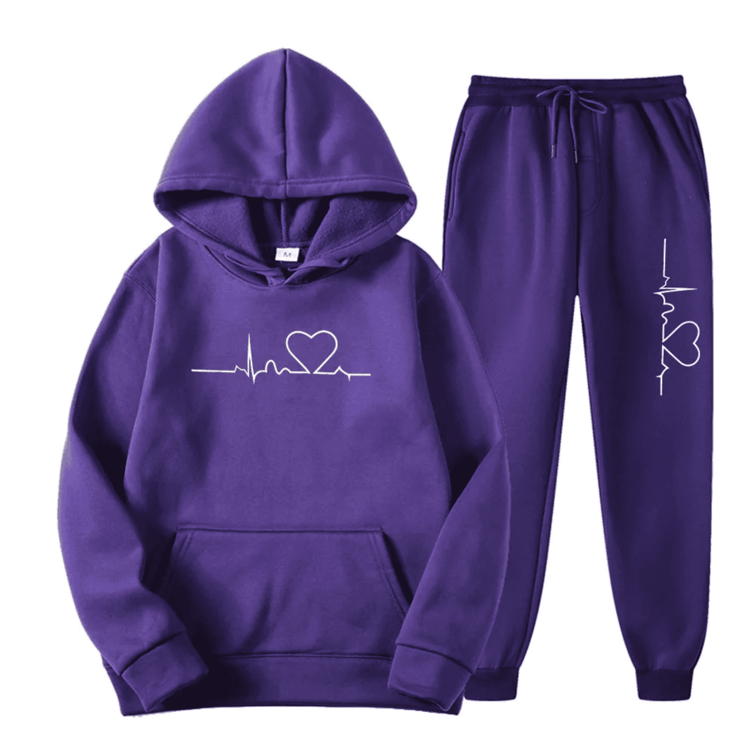 Hazel women's relaxed two-piece lounge set hoodie and jogger coordinated outfit everyday chic