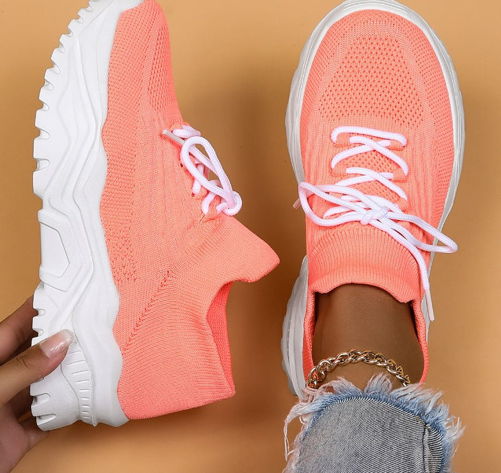 Laurian orthopedic sneakers neutral tones wide sole gel-filled cushioning for posture support and all-day comfort