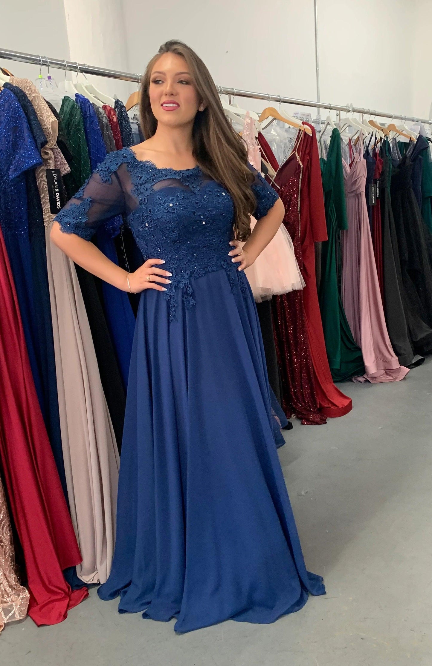 Long Formal Mother of the Bride Dress Sale - Urbann-Vibe