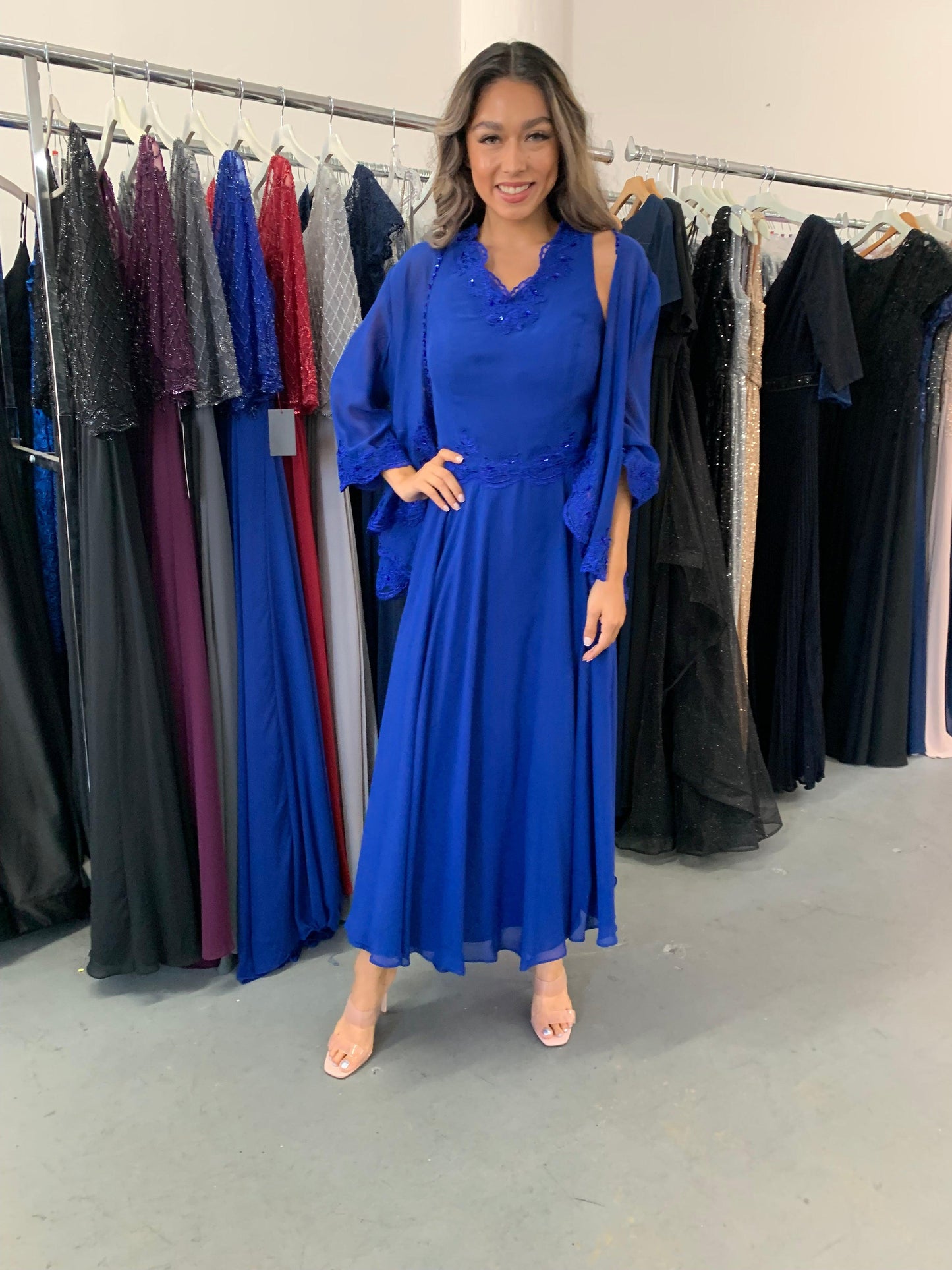 Long Mother of the Bride Dress Sale - Urbann-Vibe