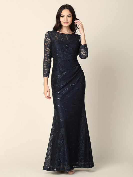 Eva Fashion EV3397 Navy L Sale - Urbann-Vibe