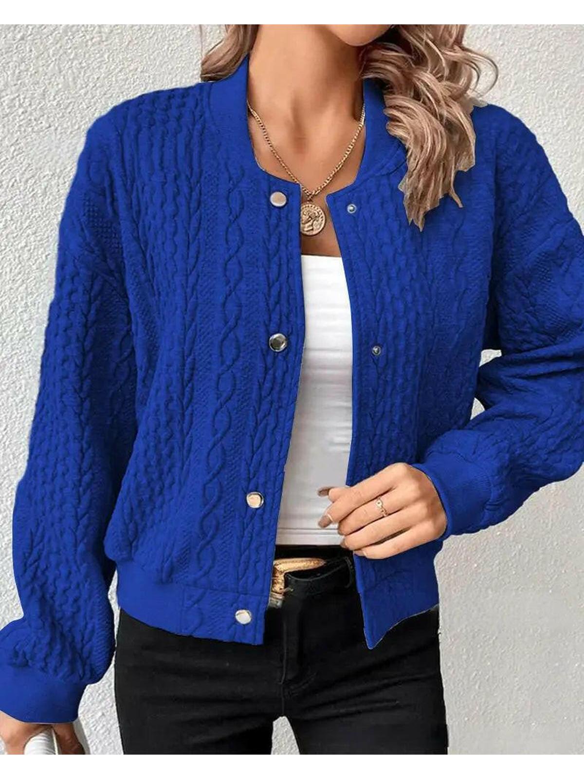 Women's relaxed open-front knit cardigan in neutral tone, classic layering silhouette with luxe texture
