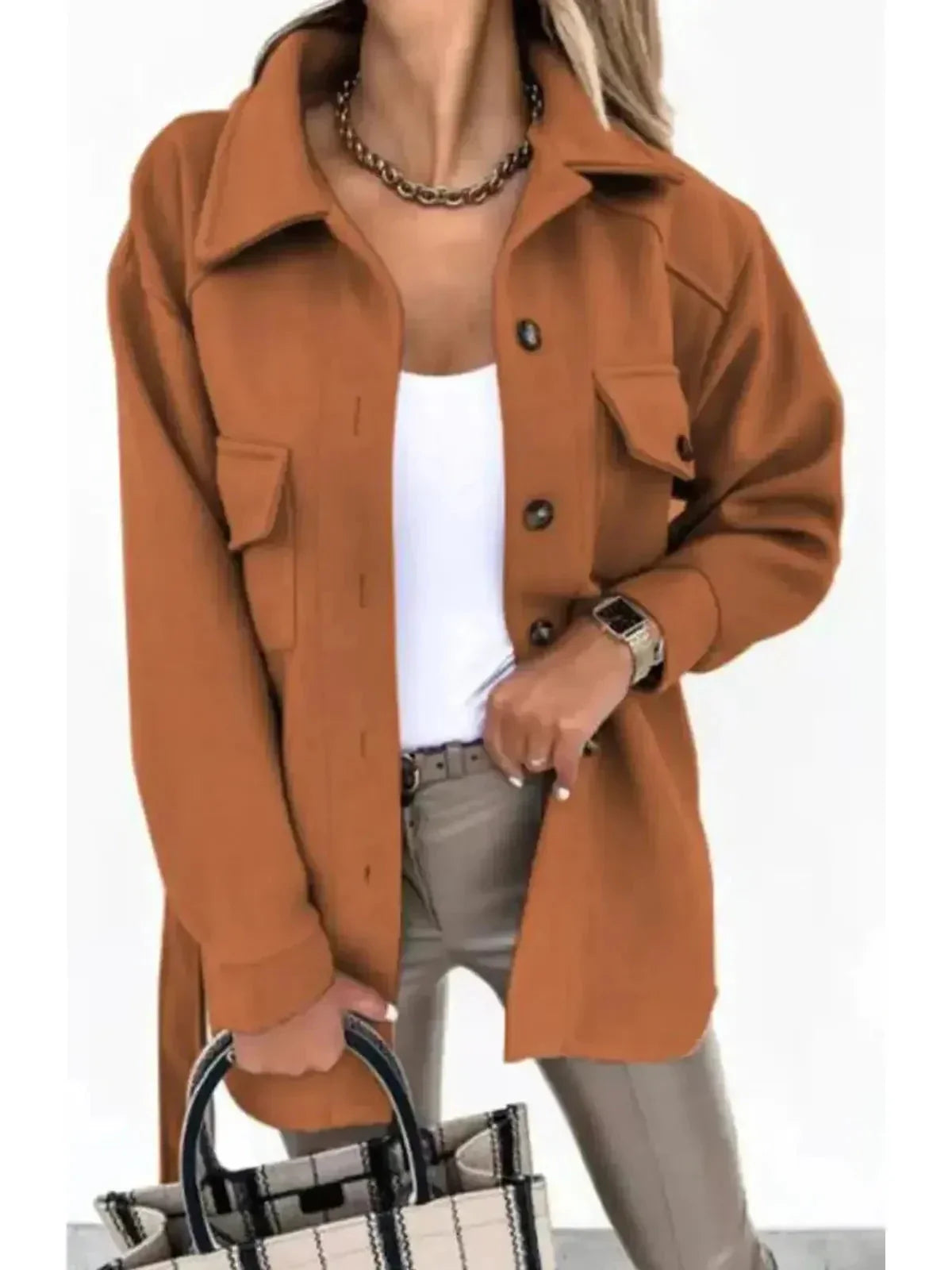 Lynara women's autumn jacket elegant warm fall layer polished versatile day-to-night style