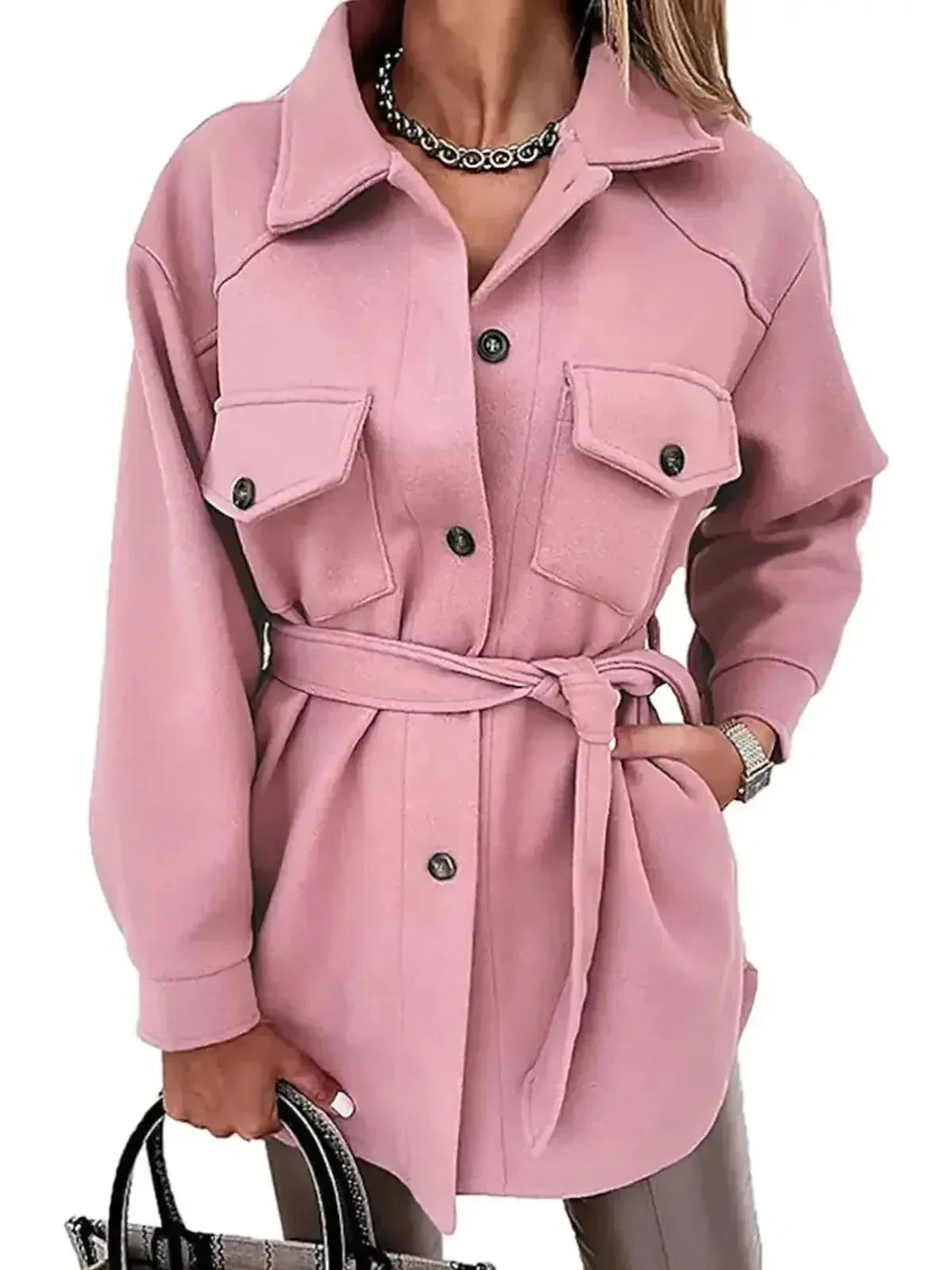 Lynara women's autumn jacket elegant warm fall layer versatile day-to-night polished style