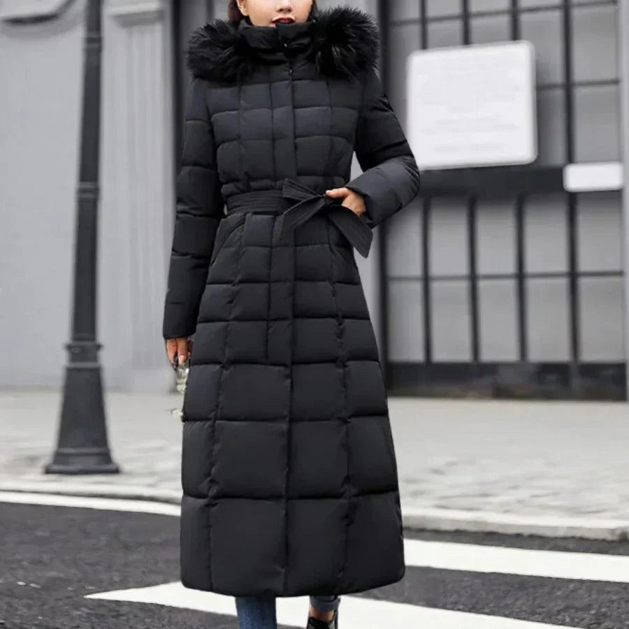 Wendy women's winter coat warm lining comfortable fit timeless sustainable outerwear design

Wait, let me count and optimize 
