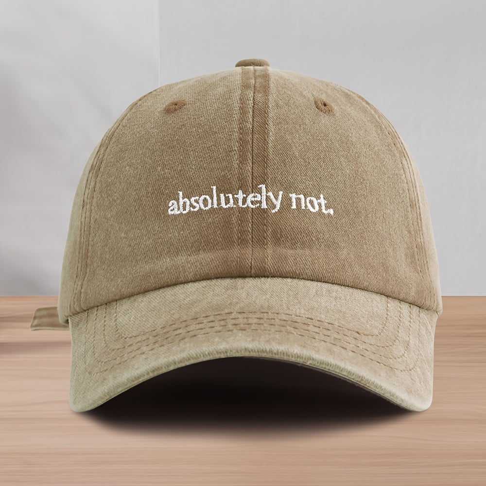 Washed cotton low profile unisex cap with adjustable strap in a lightweight breathable casual style