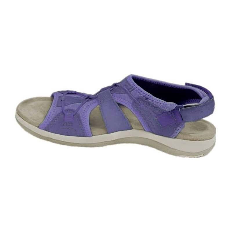 Women's Manuel orthopedic sandals beige adjustable straps ergonomic supportive everyday comfort footwear