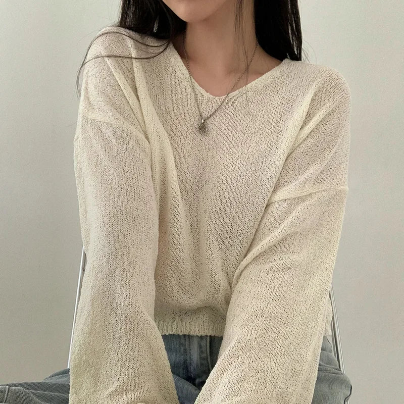 Mariselle women elegant knit cardigan soft fabric timeless silhouette classic layering essential