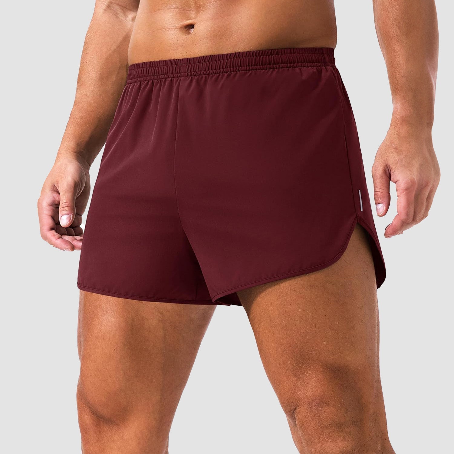 Men's 3-inch quick-dry running shorts with built-in liner, 4-way stretch lightweight performance fit
