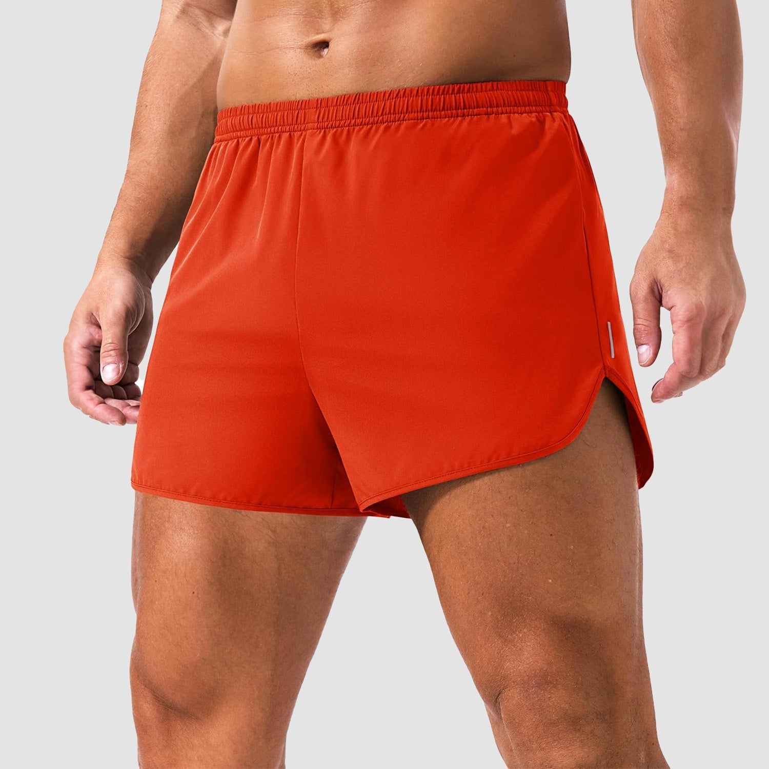 Men's 3-inch quick-dry running shorts with built-in liner, 4-way stretch lightweight performance fit