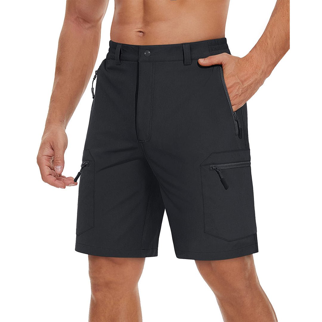 Men's quick dry hiking shorts lightweight breathable stretch fit 5-pocket outdoor performance wear