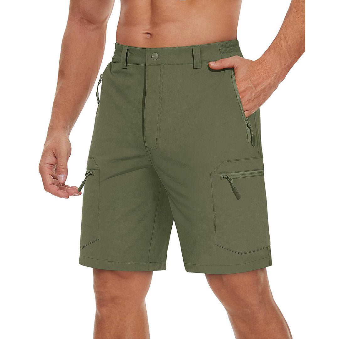 Men's quick dry hiking shorts lightweight breathable stretch fit 5-pocket outdoor performance design