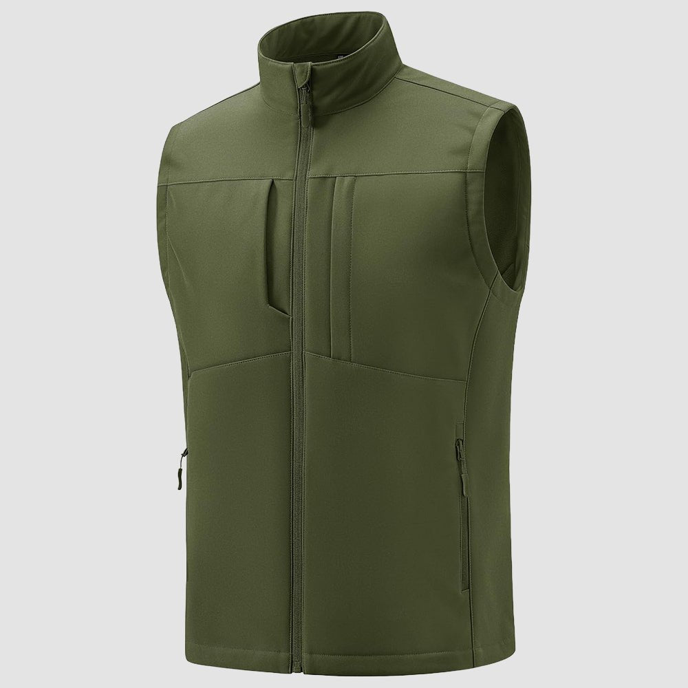 Men's softshell hiking jacket lightweight windproof waterproof 4-way stretch breathable outdoor coat