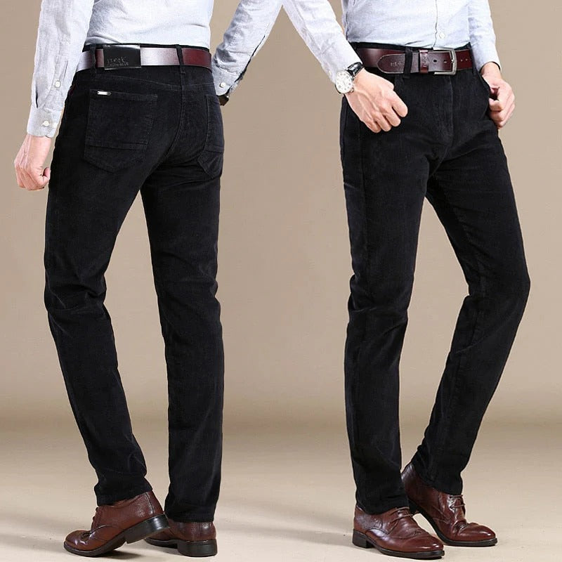 Modena charcoal tailored trousers structured silhouette textured fabric everyday professional fit