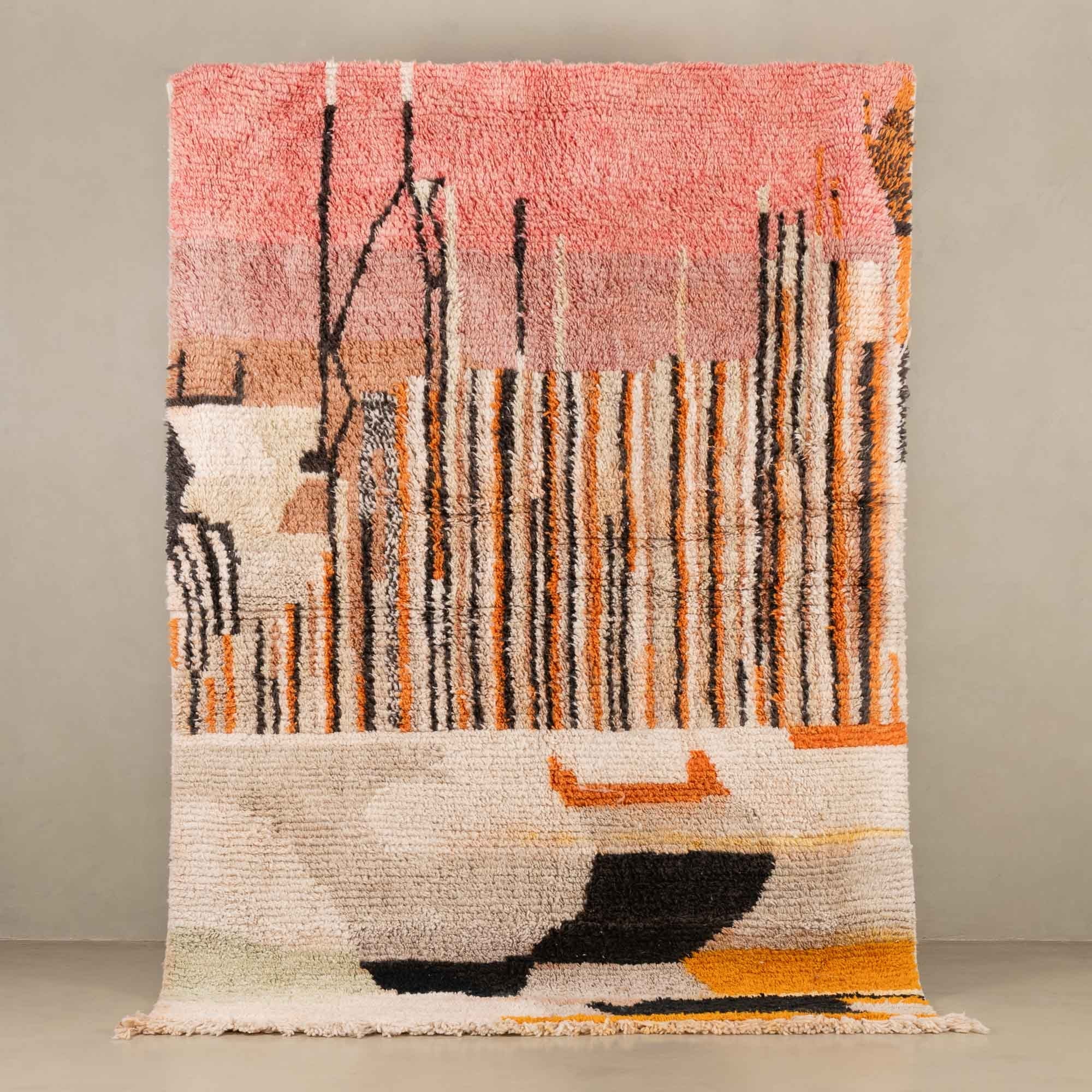 Montasir - vintage boujad rug - Urbann-Vibe