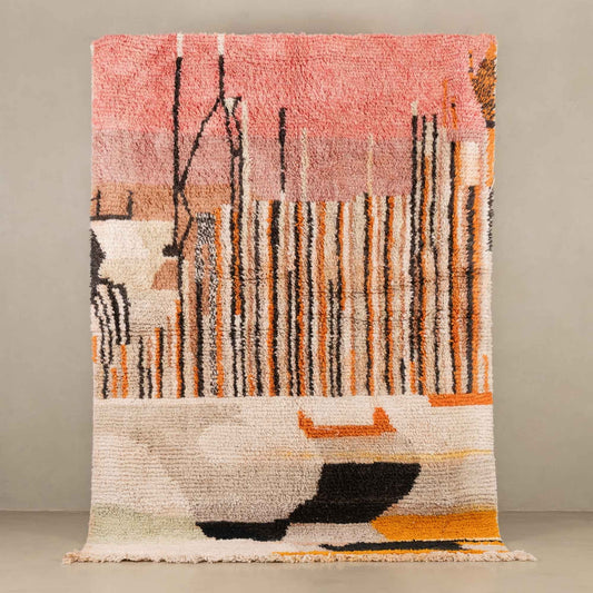 Montasir - vintage boujad rug - Urbann-Vibe