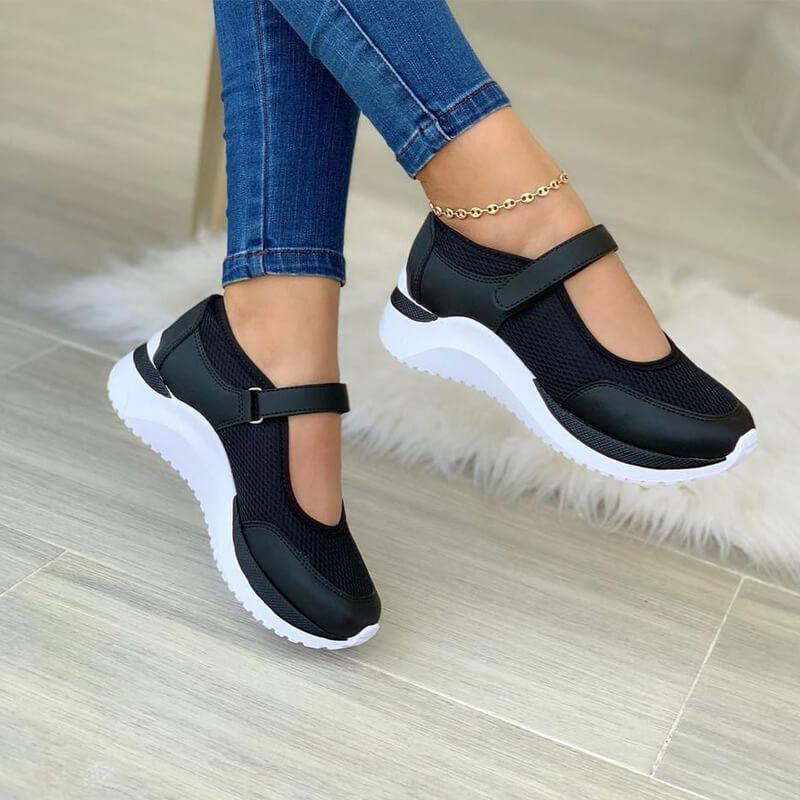 Paige women's white slip-on walking sneakers lightweight sporty design for everyday travel comfort