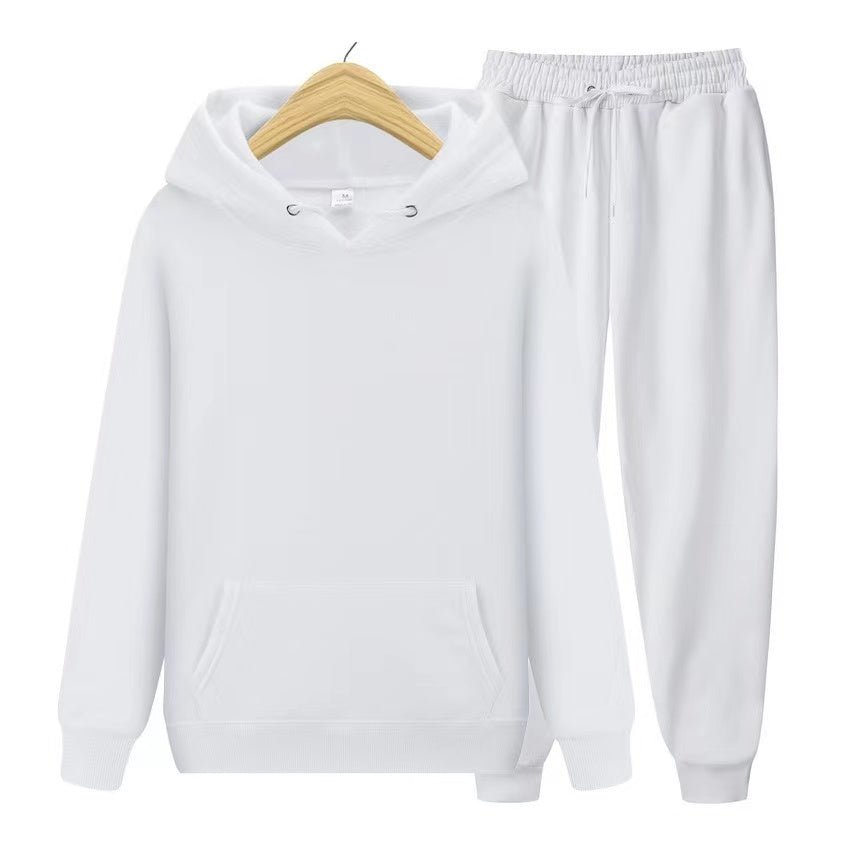 Unisex hoodie tracksuit set casual joggers coordinated comfort fit for men and women daily wear