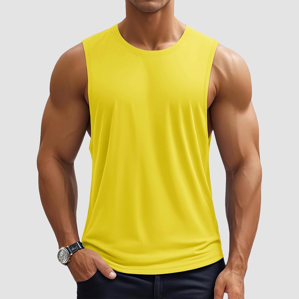 【New In】Men's Workout Tank – Quick-Dry Sleeveless Gym Shirt