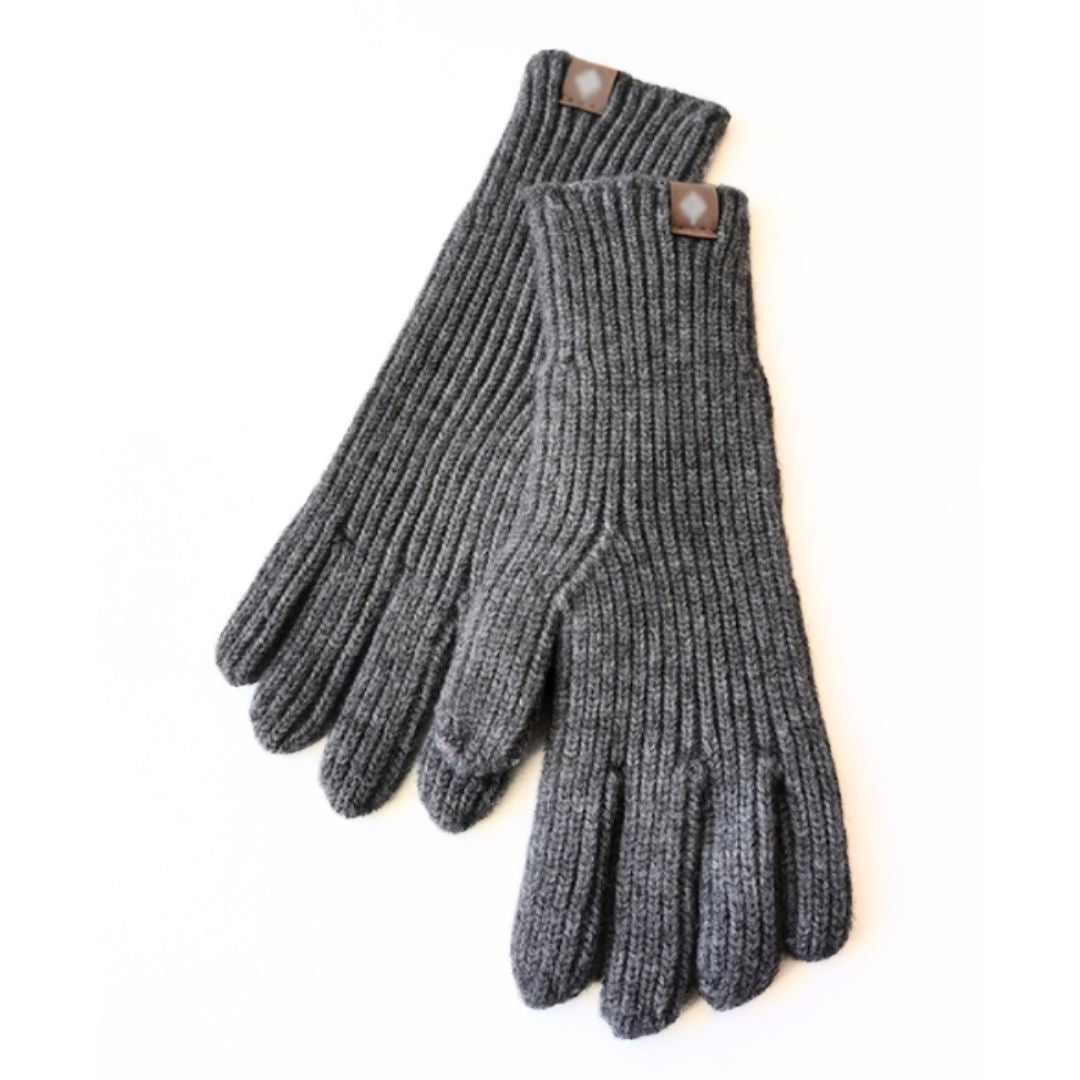Niels unisex knitted gloves warm cotton blend one-size casual elegant winter accessory