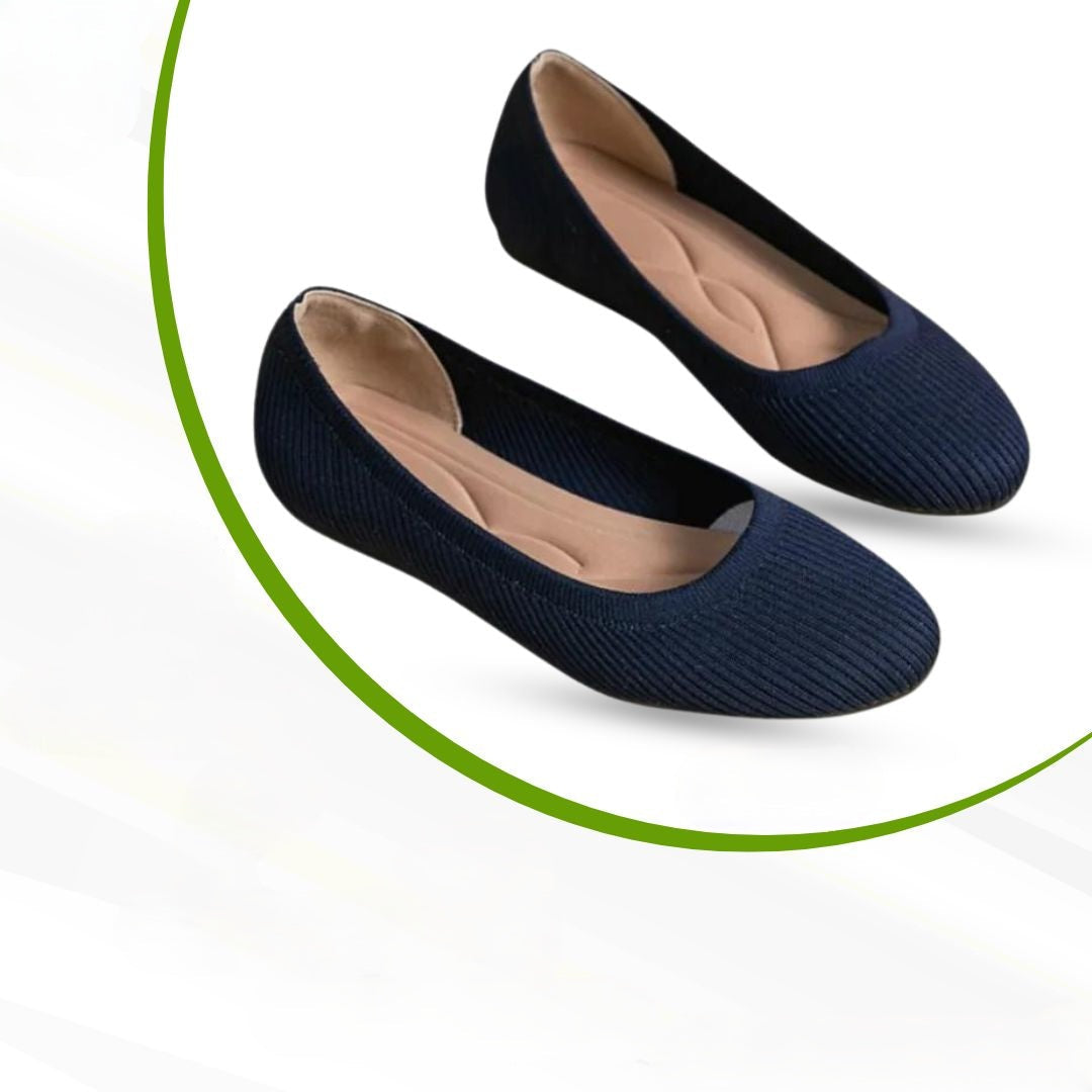 Women's Samantha minimalist ballet flats, neutral tone, sleek silhouette, all-day comfort spring style